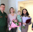 Маму, супругу и  дочерей участника СВО поздравили с наступающим Международным женским днем - Татищевский район