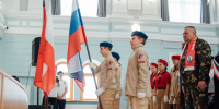 Церемония посвящения участников Движения Первых Саратовской области в Хранители Истории - Татищевский район