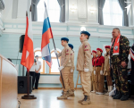 Церемония посвящения участников Движения Первых Саратовской области в Хранители Истории